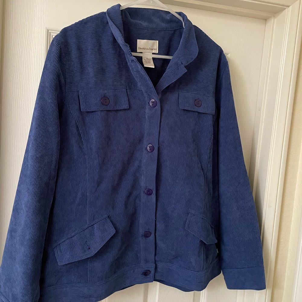 Drapers & Damon’s corduroy jacket!